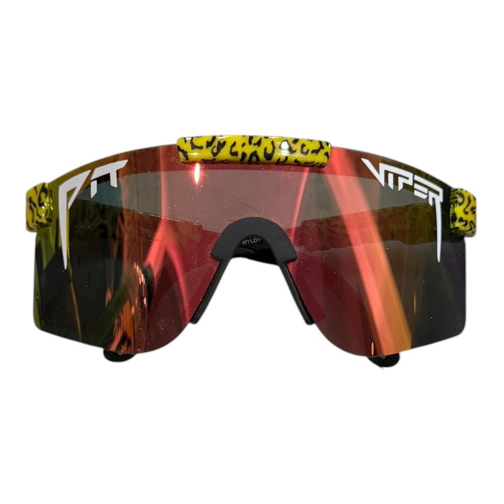 Pit Vipers The Carnivore 2000 Throwback Sunglasses Unisex Yellow